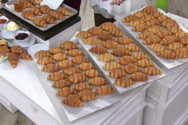 Authentic Gourmet 65 ct. Classic French Butter Croissants on QVC