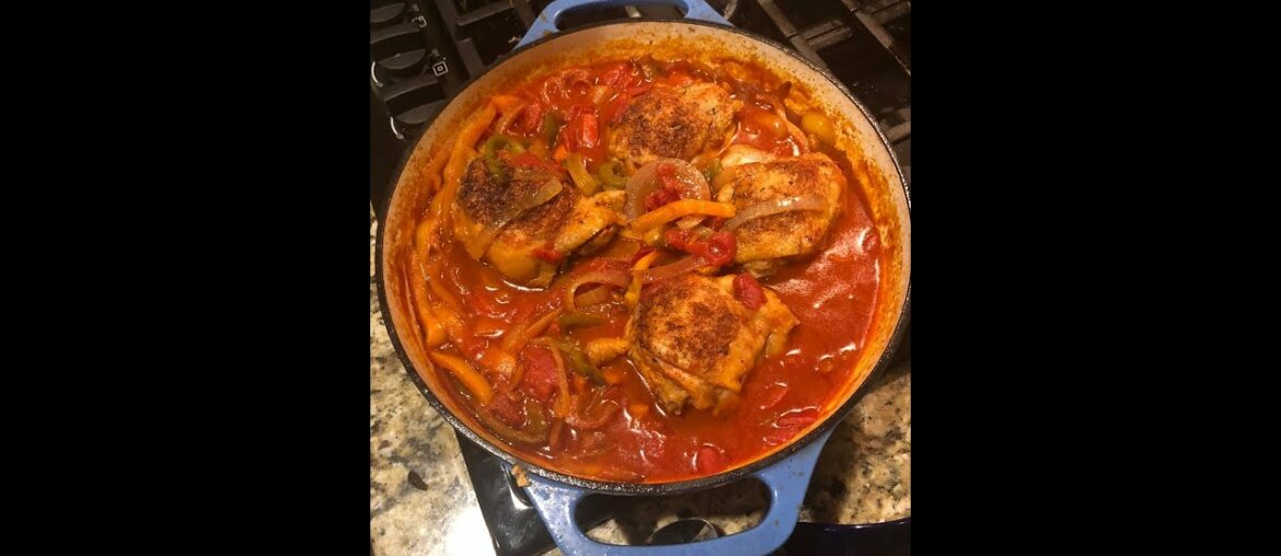 Poulet Basquaise: Simple and Elegant French Chicken Stew.  The Imprecise Gourmet.