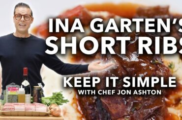 Ina Garten's Red Wine-Braised Short Ribs | Keep It Simple