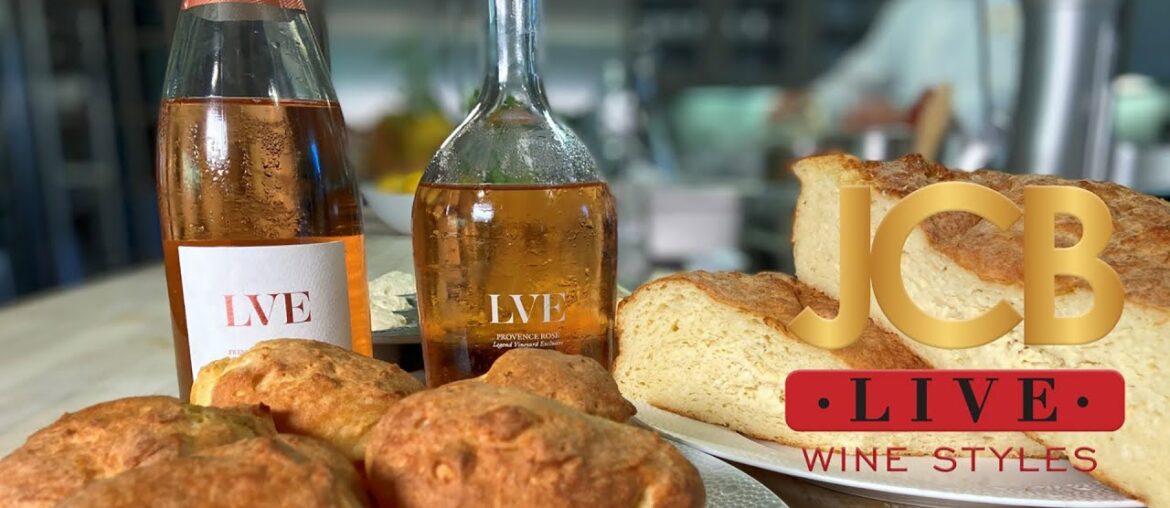 JCB LIVE Wine Styles: Bake it with Gluten Free Bread and LVE Wines