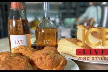 JCB LIVE Wine Styles: Bake it with Gluten Free Bread and LVE Wines