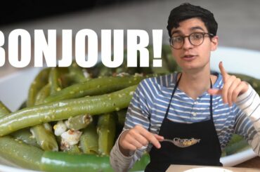 Dijon Green Beans | Haricots Verts de Dijon: A simple French recipe (not actually French lol)