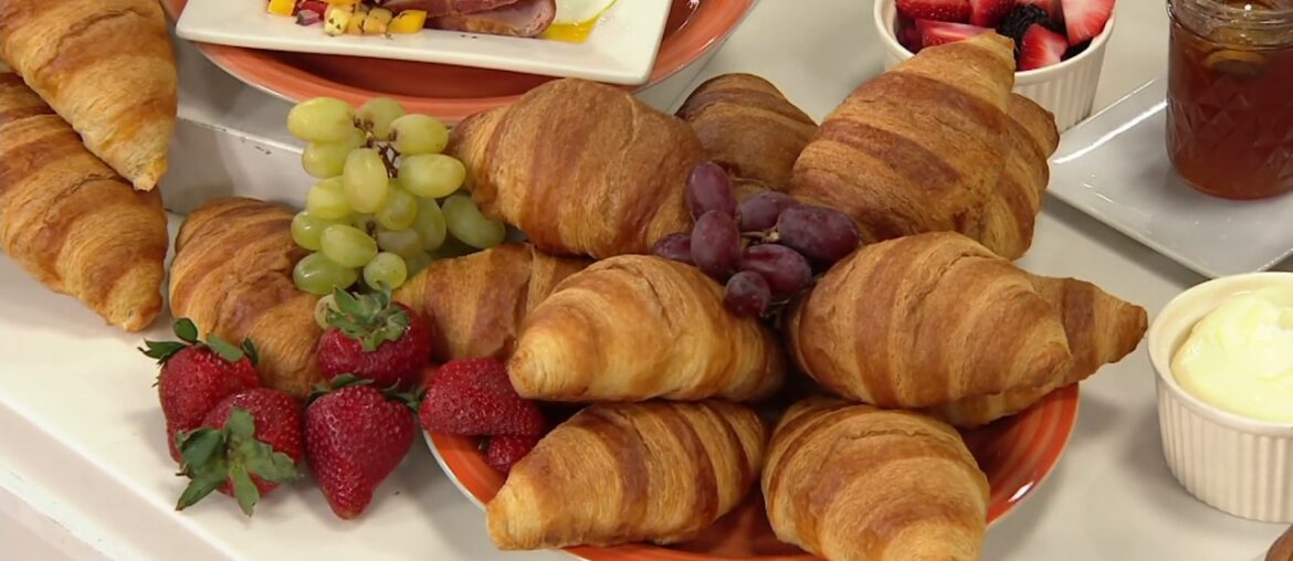 Authentic Gourmet (25) or (50) French Made Croissants on QVC