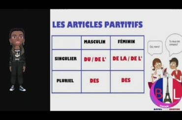 FRENCH PARTITIF ARTICLES/ LES ARTICLES PARTITIFS
