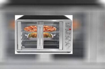 Review: Elite Gourmet ETO-4510M Double French Door Countertop Convection Toaster Oven, Bake Bro...