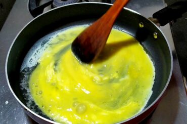 French Omelette | Egg Recipe
