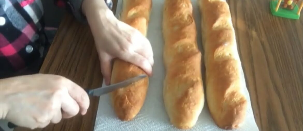 FRENCH BREAD RECIPE | how to make simple homemade french bread