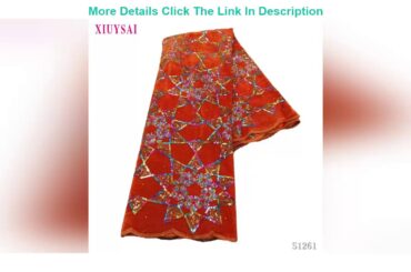 Top Sale 2020 New African Lace Fabric French Velvet Lace Fabric With Stone Embroidered 5 Yards/Piec
