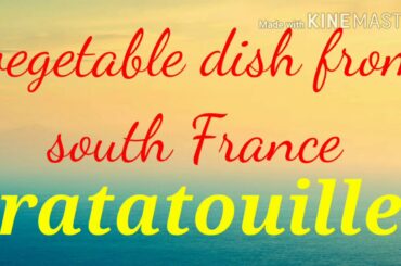 French ratatouille recipe