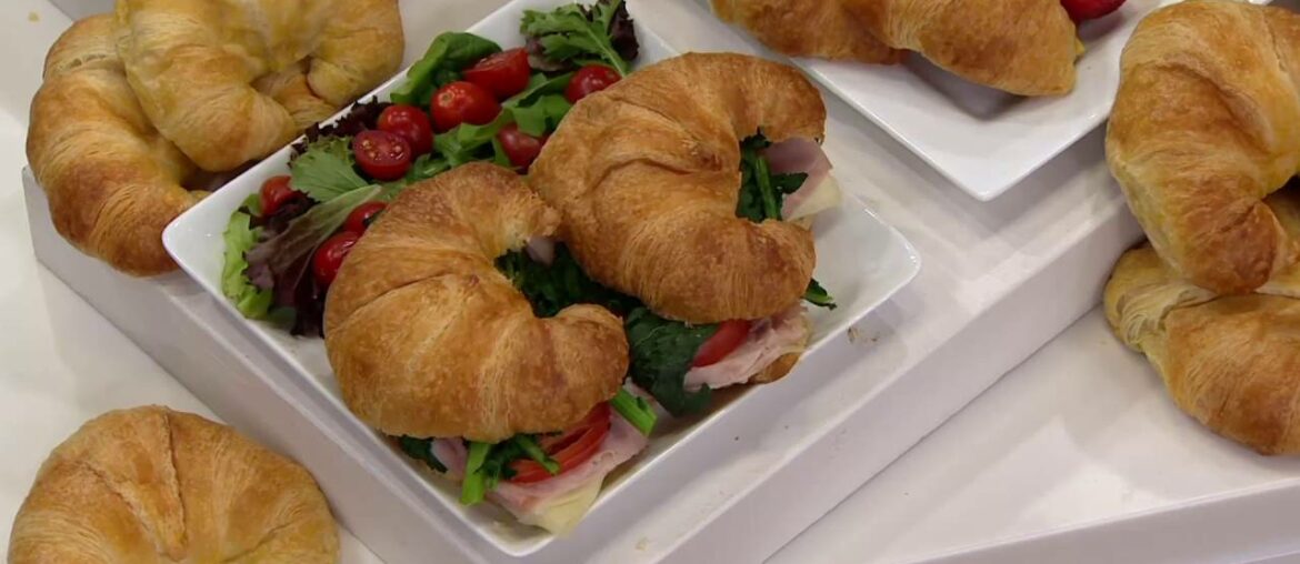 Authentic Gourmet 20 Jumbo Curved French Croissants on QVC