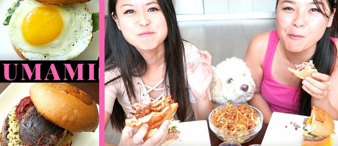 Umami Burger Mukbang! – Gourmet Hamburgers & Manly French Fries! Umami Burger Mukbang! - Gourmet Hamburgers & Manly French Fries!
