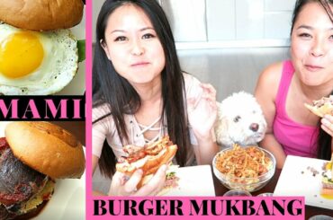 Umami Burger Mukbang! - Gourmet Hamburgers & Manly French Fries!