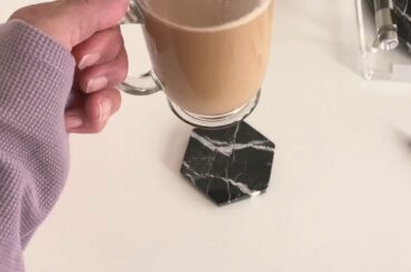 Turning a credenza in to a mini desk