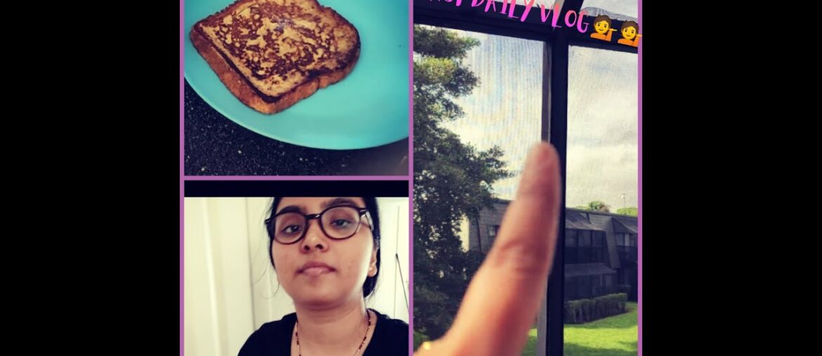 PERFECT FRENCH TOAST RECIPE || SIMPLE BREAKFAST RECIPE || 1st DAILY VLOG || RADHAKUSH EXPLORING ||