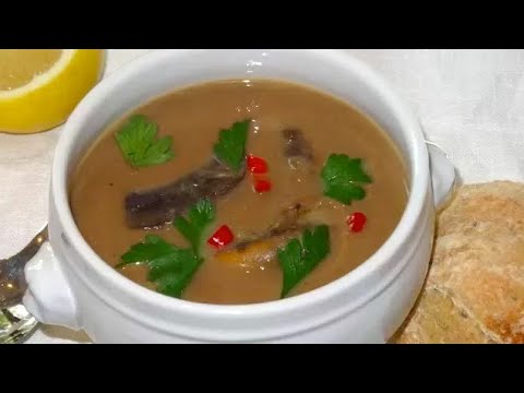 Classic French Mushroom Soup – Bistro Style – Recipe #80 Classic French Mushroom Soup - Bistro Style - Recipe #80