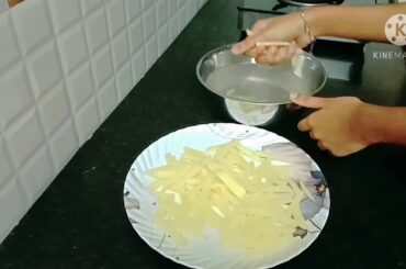 French fries recipe l Easy and quick snack l #food #recipes