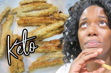 My reaction to the life-changing KETO french fries / Super simple easy KETO recipe for Keto fries