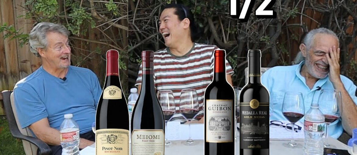 (1/2) Worldwide-popular Red Wines! (Meiomi, Louis Jadot Pinot Noir, Chateau Guibon,  Medalla Real)