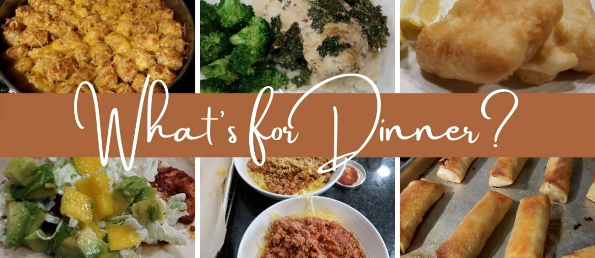 WHAT'S FOR DINNER?//Dinner Ideas Fall 2020 WHAT'S FOR DINNER?//Dinner Ideas Fall 2020