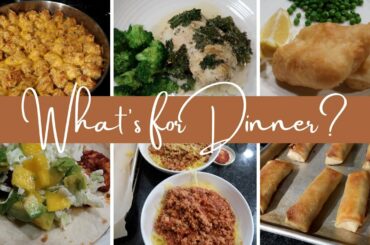 WHAT'S FOR DINNER?//Dinner Ideas Fall 2020