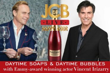 JCB LIVE with Famous Actor Vincent Irizarry!