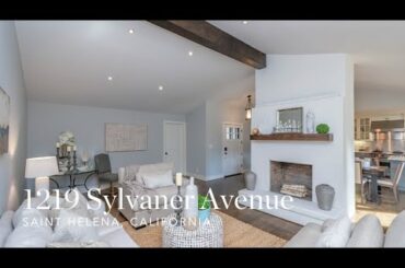1219 Sylvaner Ave ~ Saint Helena Home for Sale