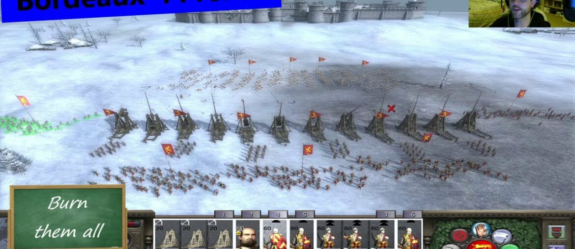 Battle of Bordeaux 1118AD French Rebels Total war