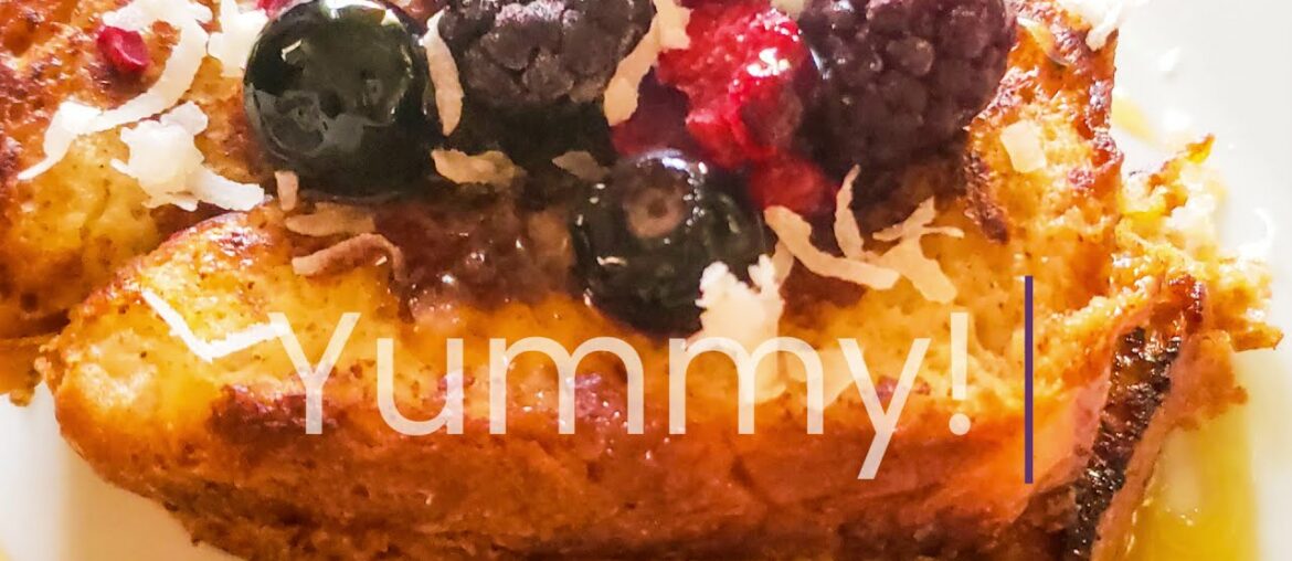 Posh Green Life Gourmet - Vegan French Toast Video Recipe