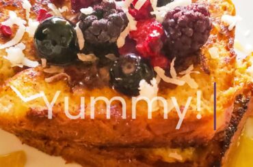 Posh Green Life Gourmet - Vegan French Toast Video Recipe