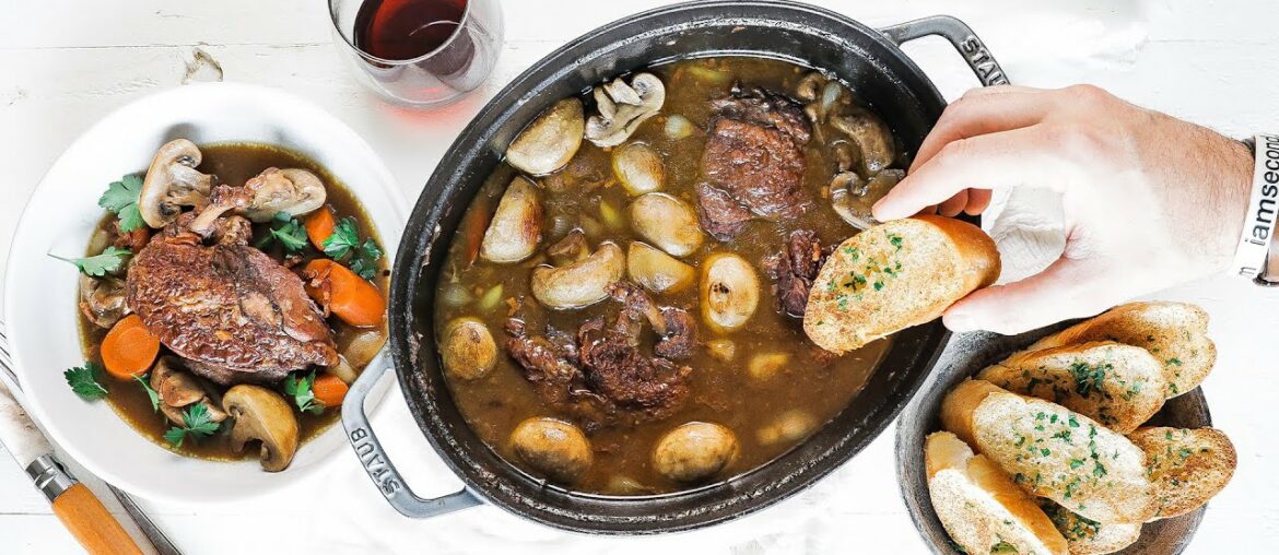 Classic French Coq Au Vin Recipe (Chicken Cooked In Wine) Classic French Coq Au Vin Recipe (Chicken Cooked In Wine)