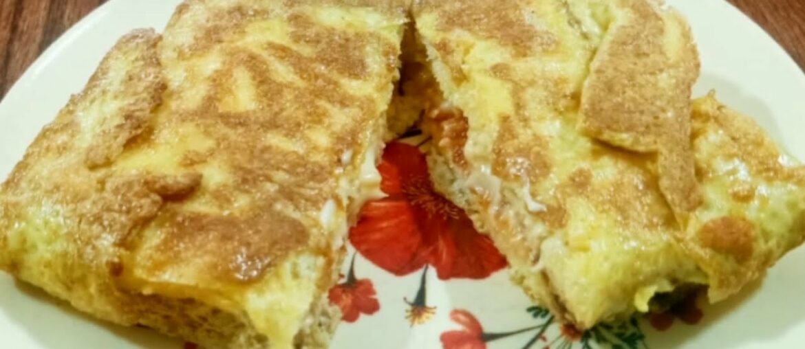 One Pan Egg Toast Recipe / Easy Breakfast Recipe / French Toast Sandwich