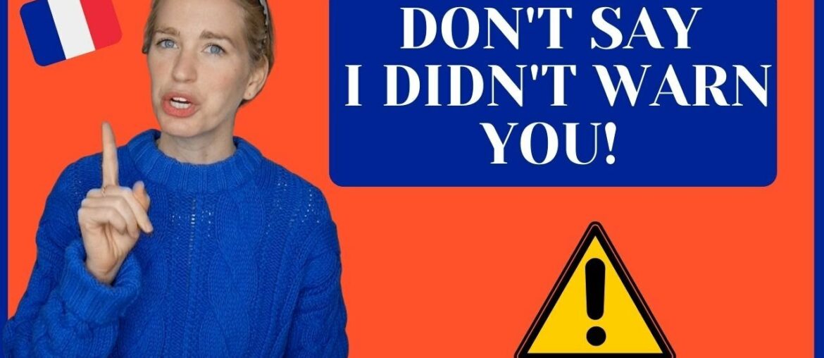 Don't Say or Do This To a French Person I Faux Pas in France