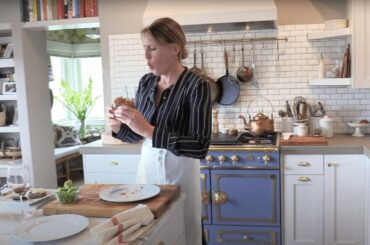 A Brioche Hamburger Complete with Luxurious French Delights: Balsamic Relish & Garlic-Herbed Spread