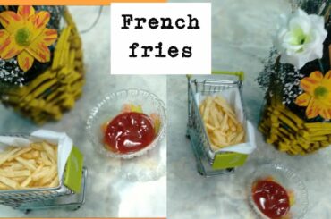 French fries | easy recipe | crunchy | tasty | 5 minutes recipe |