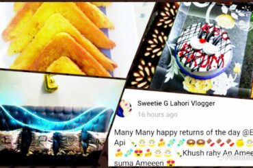 My birthday vlog  recipe of french toast and thanks sweetie g