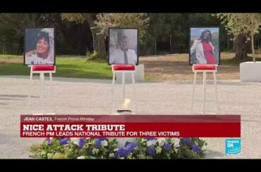 French PM pays tribute to victims of church attack in Nice