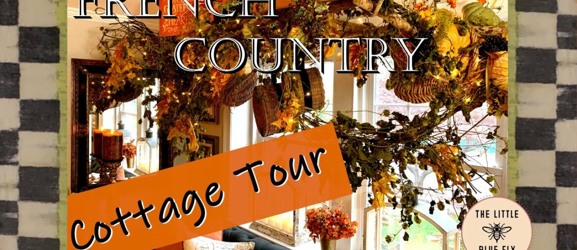 French Country Kitchen and Living Room Decorating || Getting Ready for Christmas