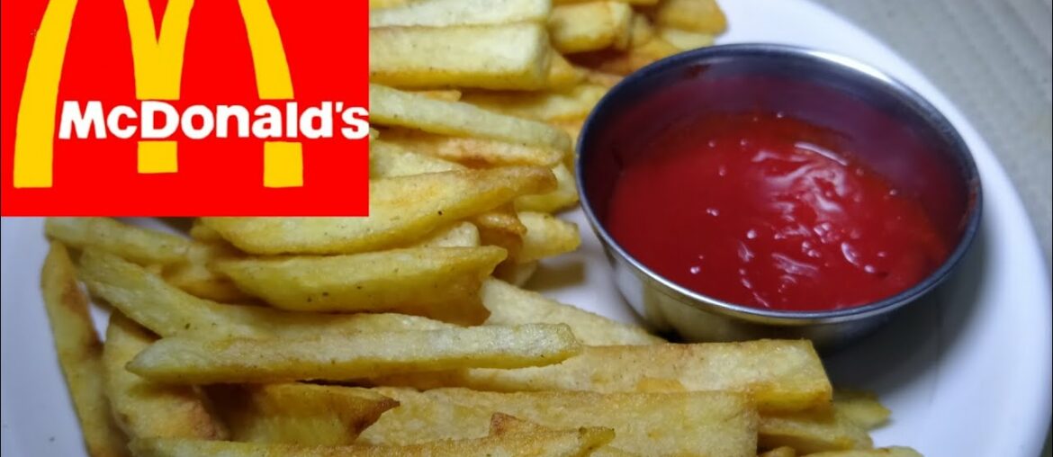 How to make french fries - McDonald's french fries recipe | french fries step by step