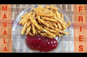 Masala french fries recipe||french fries||crispy french fries recipe||Alo ki chips.