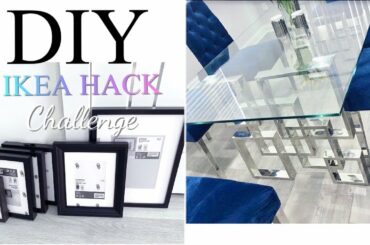 DIY IKEA HACK| HOW TO MAKE A LUXURY DINING TABLE| HOW MINE TURNED OUT!