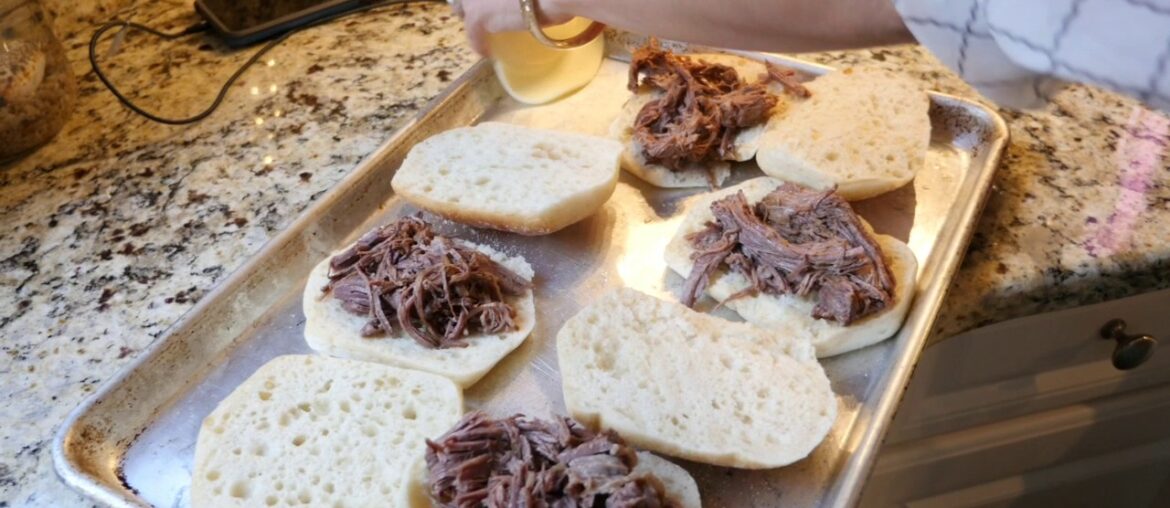 Simply Gourmet French Dip Sandwiches