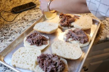 Simply Gourmet French Dip Sandwiches