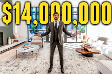 INSIDE a $14 Million NYC Penthouse with Private ROOFTOP Spa