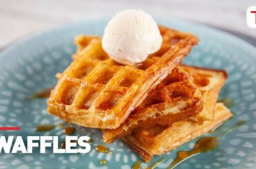 Everyday Gourmet | Waffles using Tefal Optigrill+ and Belgian Waffle Plates