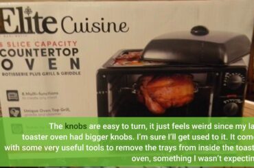REVIEWS: Maxi-Matic Elite Gourmet ETO Double French Door Countertop Convection Toaster Oven, Ba...