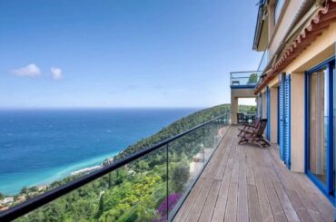 Panoramic Sea View Property For Sale in Eze France