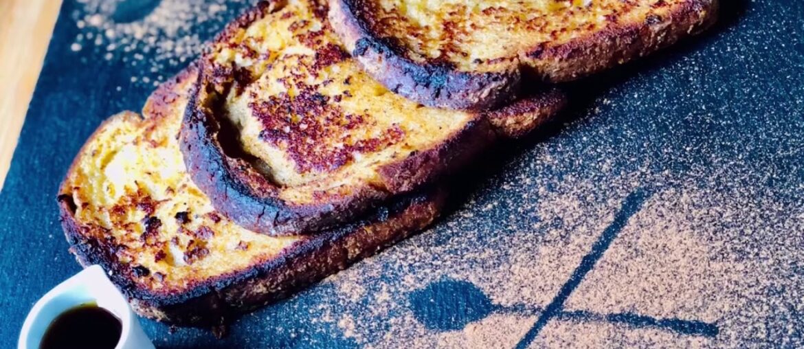 Pain perdu gourmet/ transformer son pain rassis/French toast Pain perdu gourmet/ transformer son pain rassis/French toast