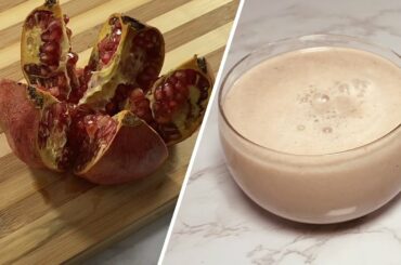 How To Make Pomegranate Milkshake | French, Tamil&English | Trending Recipes