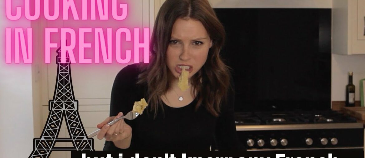 I made a recipe in French...but I don't know any French (DISASTER)