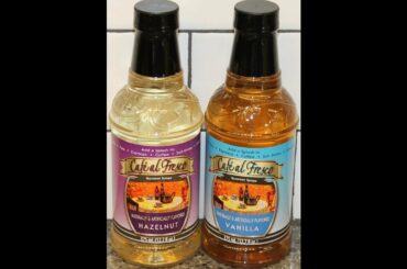 Cafe al Fresco Gourmet Syrups: Hazelnut and Vanilla Review